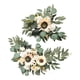 thumbnail image 4 of 2x Guirnalda artificial Centro de mesa de boda Diseño de escena Guirnalda de puerta Artificial Floral Swag Artesanía Arco de boda Flor para decoración , estilo yo Salvador Guirnalda para colgar en la puerta, 4 of 10
