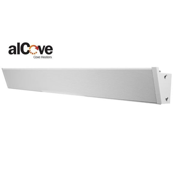 King Electric  59 in. 120V KCV Cove Heater - 700W, White