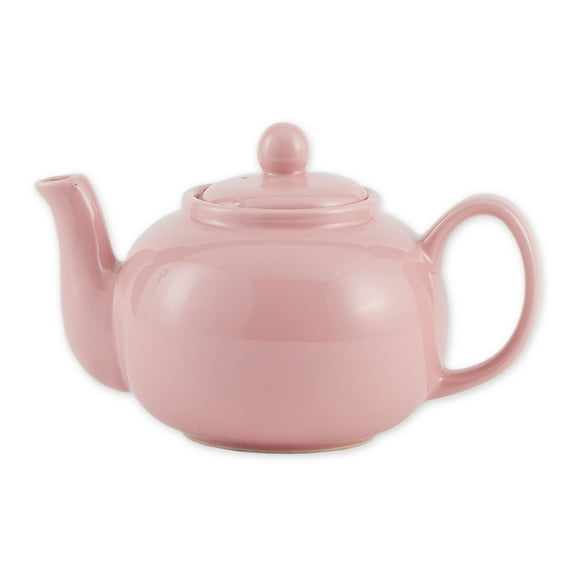 Stoneware Teapot, Pink