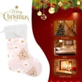 thumbnail image 4 of Coolnut Christmas Stocking Personalized Daisy Large Candy Stocking Hanging Gift Xmas Stockings Decoration 2PCS for Family Holiday Party Ornaments Decor Fireplace, 4 of 7