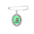 thumbnail image 1 of Service Cashier Supermarket Checkout Brooch Pin Dress Shirt Shawl Clips, 1 of 3