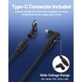 thumbnail image 3 of 100W 90W Universal Laptop Charger with USB-C, Compatible with Lenovo, HP, ASUS, Dell, MSI, Acer, Toshiba, Gateway, Samsung, Chromebook, Vivobook, Ultrabook, ThinkPad, Inspiron Monitor AC Adapter, 3 of 7