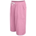 thumbnail image 7 of DuoJiaJ Womens Shorts, Drawstring Elastic Waist Summer Casual Trousers Pink XXXXL, 7 of 7