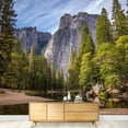 thumbnail image 3 of wall26 - Mountain View - Removable Wall Mural | Self-Adhesive Large Wallpaper - 66x96 inches, 3 of 6