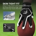 thumbnail image 6 of American Football Gloves Youth Kids Ultra Tack Sticky Non-Slip Palm Receivers, Rugby Gloves for Boys Girls Flexible Stretch Protection Waterproof Professional Fit Children Age 5-14, 6 of 7