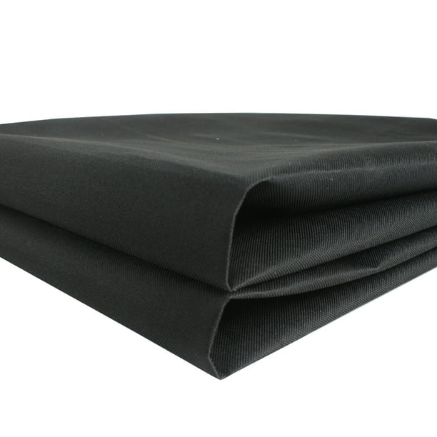 Waterproof Outdoor Fabric 300 Denier Black Water Repel Canvas Fabric