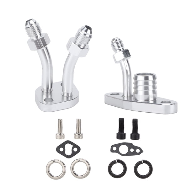 Turbina Accesorios Para Turbo De Coche, Kit De Brida De Drenaje De Alimentación De Aceite, Reemplazo De Modificación Para Turbocompresor CT9 CT12 CT20 CT26 Ccdes Turbine System Parts