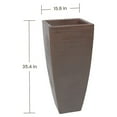 Ecobo 35.4’’Tall Eco-Friendly Rectangular Pot Planter - Capri Indoor ...