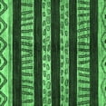 thumbnail image 1 of Ahgly Company Indoor Square Abstract Emerald Green Modern Area Rugs, 8' Square, 1 of 4