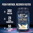 thumbnail image 3 of Vega Premium Sport Protein Proteína de mantequilla de maní en polvo, vegana, sin OGM, mezcla de bebida de proteína en polvo a base de plantas sin gluten, certificado NSF para deporte, 4 lb 4.1 oz, 3 of 5