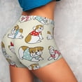 thumbnail image 4 of Rocae Cute Bull Dog for Women's Quick-Dry Running Shorts,Ladies Active Athletic Apparel Yoga Workout Gym Running Volleyball Spandex Shorts-Medium, 4 of 8