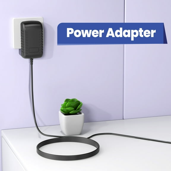 PGENDAR AC DC Adapter For Yamaha Dgx-202 Dgx-203 Dgx-205 Dgx-220 Dgx-230 Dgx-300 Dgx-305 Dgx-500 Dgx-505 Dgx-520 Dgx-530 Dgx-620 Dgx-630 Digital Piano Keyboard Power Supply Cord Cable