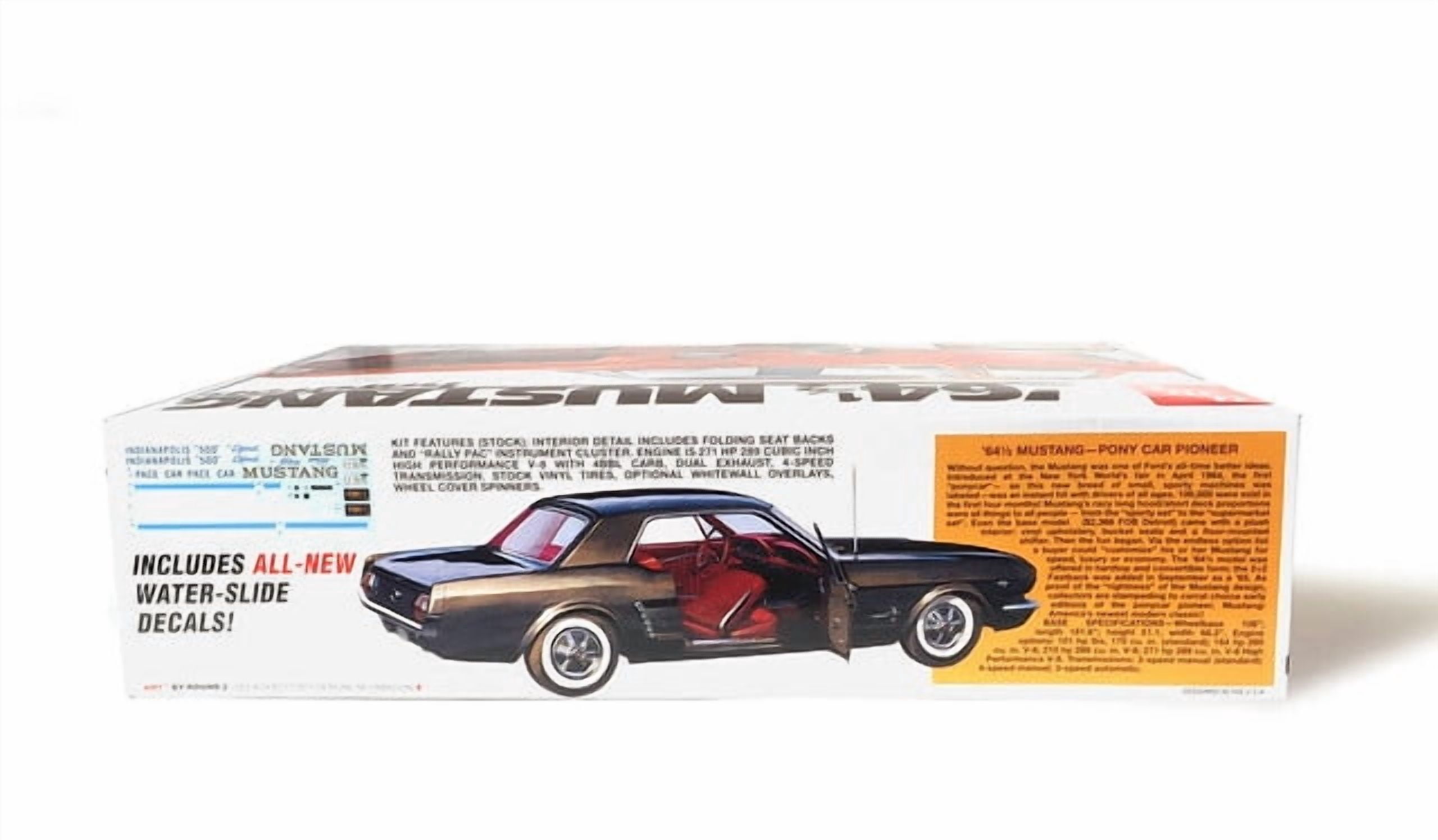 AMT 1964.5 Ford Mustang Coupe 60th Anniversary 1/25 Scale Model Kit