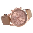 thumbnail image 1 of Reloj de cuarzo para mujer, relojes de moda para mujer, correa de cuero, reloj de cuarzo de acero inoxidable, reloj con puntero, reloj de cuarzo, 1 of 3