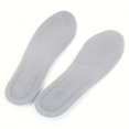 thumbnail image 7 of 1Pair Blue Silicone Gel Reusable Honeycomb Full Length Non Slip Comfort Sports Insole Air Cushion Shoe Inserts, 7 of 7