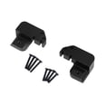 thumbnail image 2 of Fiocias 2 Pieces RC Link Mount Tie Rod Bracket Shock Fastener Precision Aluminum Alloy Upgrade Accessory Suitable for Remote Control Car Crawler Model Gift Giving Home Decoration black, 2 of 8