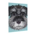 Baby Schnauzer On Blue 300 Pieces Jigsaw Puzzles Wooden Jigsaw Toy