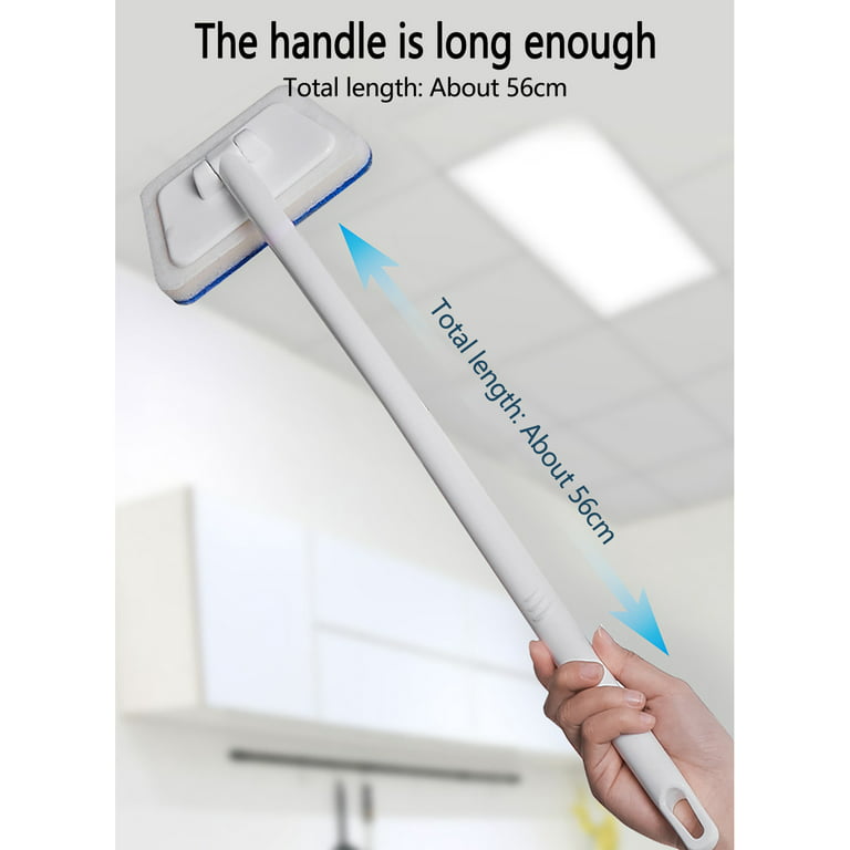 Bathroom Long Handle Cleaning Brush Multifunctional Replaceable