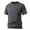 Dark Gray, variant on Fznquz Cotton Men's T-Shirts Basic Short Sleeve Black T-Shirt Casual Plain Shirt L