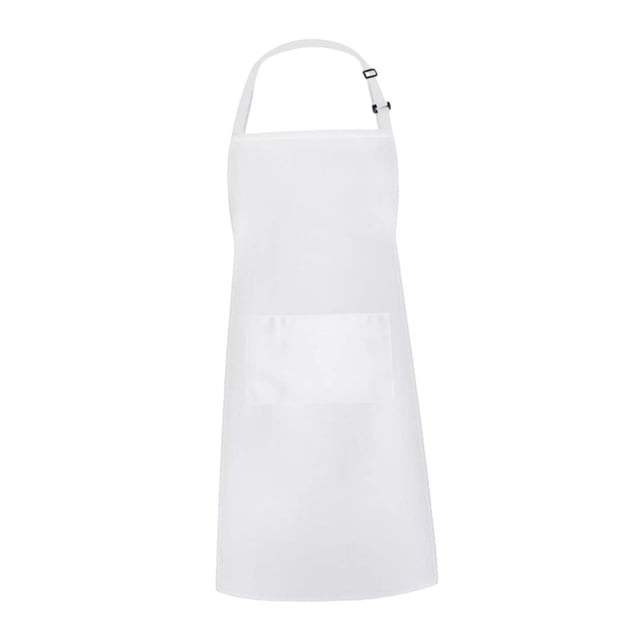 Delantal de cocina para hornear, delantal de Chef, delantal de trabajo de arte resistente, delantal de cocina para cafetería, parrilla, granja, Bar, Blanco perfecl Delantal de cocinero