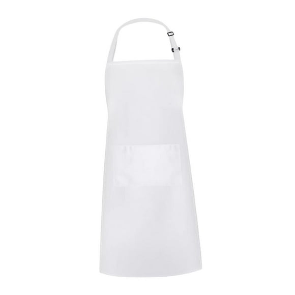 Delantal de cocina para hornear, delantal de Chef, delantal de trabajo de arte resistente, delantal de cocina para cafetería, parrilla, granja, Bar, Blanco perfecl Delantal de cocinero