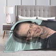 thumbnail image 3 of Steve Buscemi Blanket Flannel Soft Throw Blankets for Bedroom Livingroom Sofa Home 80""X60"", Black, 3 of 6