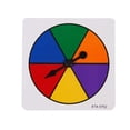 thumbnail image 1 of Juego de 5 ruedas Game Spinner hand2mind Rainbow Spinners, 1 of 1