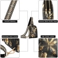 thumbnail image 5 of ALAZA 3d Golden Butterfly Sling Bag for Women Men Waterproof Crossbody Chest Bags, 5 of 7