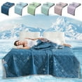 thumbnail image 2 of InsCrazy Cooling Blanket Double Sided Cold Effect for Hot Sleepers, 2 of 10