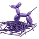 thumbnail image 2 of 50x de látex de torsión larga para modelar, decoraciones de animales DIY, engrosamiento para trucos de magia, fiestas infantiles, carnavales, Púrpura perfecl Globos largos retorcidos, 2 of 7