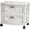 White, variant on Oriental Furniture Weave End Table with Drawers, Mocha