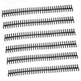 thumbnail image 4 of Plastic Binding Spine, Loose Leaf Rings 10PCS 34 Holes With 12mm Inner Diameter For Home Or School Use Black, 4 of 8