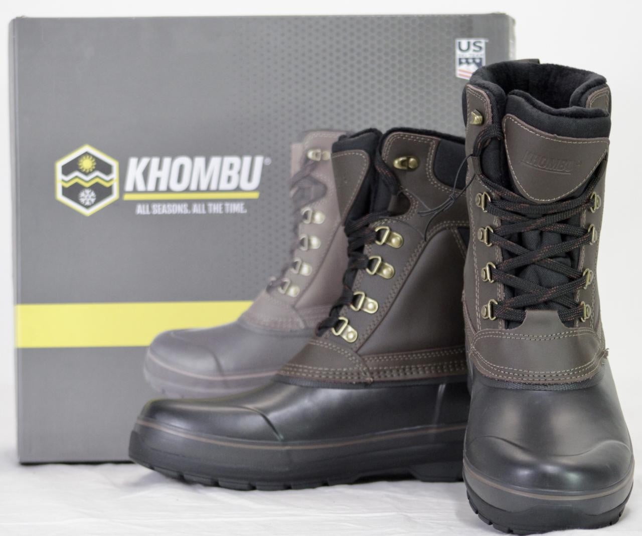 Khombu Men's Kenny Boots, 11, Brown | Walmart Canada