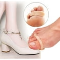 thumbnail image 5 of Gel Hammer Toe Crests Pads x 10 Pcs Silicone Toe Straightener Cushion Support Pain Relief for Hammer Toe, Overlapping Toes, Curled Toe-3 Loops, 5 of 5