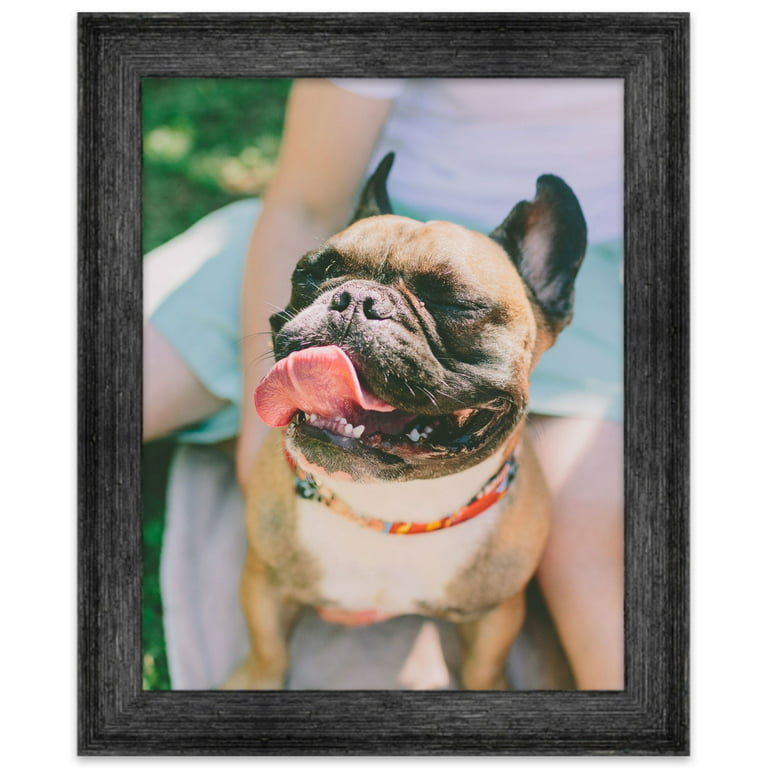 30x40 Frame White Wood Picture Frame - Complete Solid Wood 30x40 Poster  Frame Includes UV Acrylic 