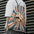 thumbnail image 5 of The Cuphead Show Drawstring Backpack Sports Gym Bag Water Resistant String Bag Cinch Bag for Women Men, 5 of 7