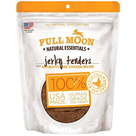 FULL MOON® All Natural Human Grade Dog Treats  Essential Chicken Jerky Tenders  24 Ounce