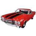 thumbnail image 2 of 1970 Chevrolet El Camino SS 396 Red with Black Stripes 1/24 Diecast Model Car by Motormax, 2 of 3