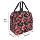 thumbnail image 3 of Disketp Rose Flowers Bolsa Térmica para Almuerzo para Hombre y Mujer, Ideal para Trabajo, Senderismo y Picnic, 3 of 8