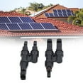 thumbnail image 4 of Conector de ramal solar ANGGREK 1 par de conectores de panel solar 30A para cables de 10-14 AWG, 4 of 8