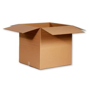 12 x 12 x 12" Multi-Depth Corrugated Boxes, Brown 25 Boxes ECT-32