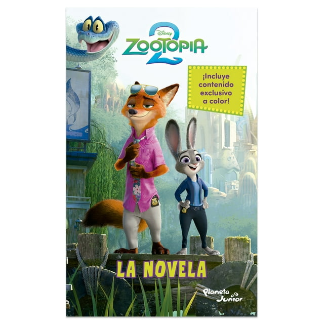 Zootopia 2 la Novela Planeta Libro de bolsillo 1ra edicion
