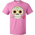 thumbnail image 3 of Inktastic DÃ­a De Los Muertos Skull with Flower T-Shirt, 3 of 5
