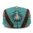 thumbnail image 3 of FUIALDOLG Polyester Newsboy Hat for Travel Outings Walking, Adjustable Lightweight Flat Hat, Southwestern Geo Pattern, 3 of 4