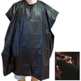 thumbnail image 4 of Vinyl Barber Cape Waterproof Pro Salon Hair Cutting Hairdresser Haircut Apron, 4 of 4