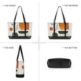 thumbnail image 6 of FORMRS Laptop Tote Bag for Women with 15.6" Computer Compartments Handbag, White Abstract Shapes, 6 of 7