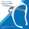 thumbnail image 3 of Replacement For Dreamwear Respironics Headgear For Dreamwear Nasal Mask Strap For Cpap Machine, 3 of 4