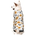thumbnail image 1 of Fotbe Dog Faces Sudadera con Estampado para Perros Pequeños – Suéter con Capucha para Mascotas, Tela Suave de Forro Polar con Bolsillo-Large, 1 of 7