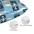 thumbnail image 3 of Naloa Airplanes and Aviation Signs Pillow Covers, Throw Pillow Case Cushion Covers,Cushion for Bedroom,Couch,Home-20"x30", 3 of 6