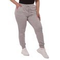 thumbnail image 5 of Plus Size Soft Brushed Fleece Lined Sweatpants - Gray Space Dye, 5 of 9